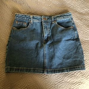 Denim skirt